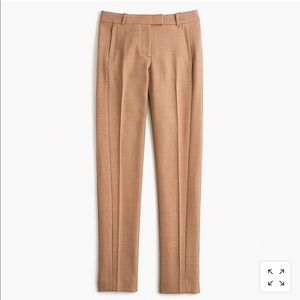 J. Crew Maddie trouser in camel